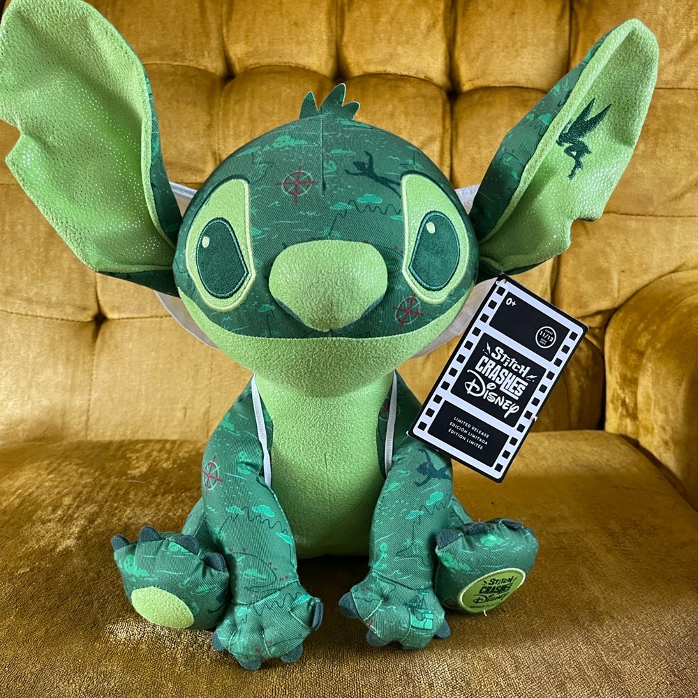 Green Disney Stitch Plush Toy